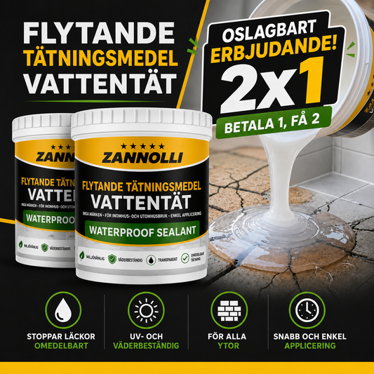Vattentätt Flytande Tätningsmedel HydroShield™ - Köp 1, få 2