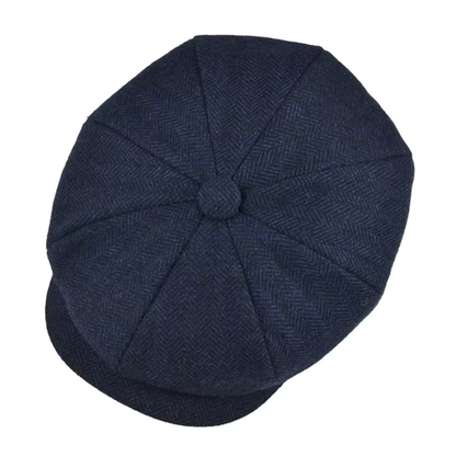 OSCAR™ | Herringbone Tweed Gatsby Newsboy Cap - BUY 1 AND GET 2