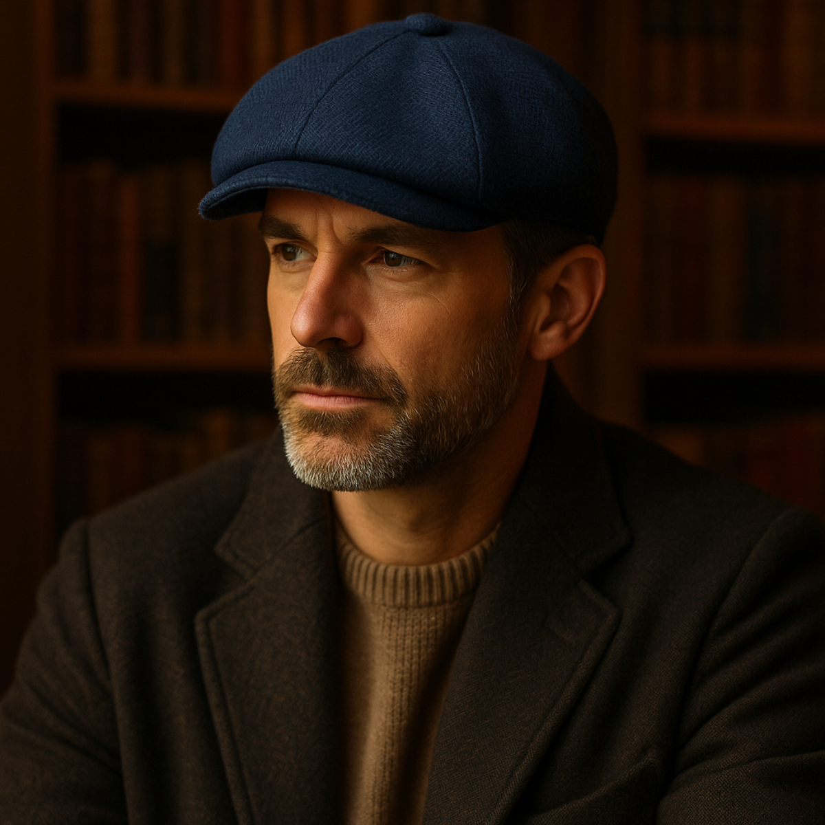 OSCAR™ | Herringbone Tweed Gatsby Newsboy Cap - BUY 1 AND GET 2