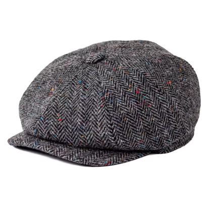 OSCAR™ | Herringbone Tweed Gatsby Newsboy Cap - BUY 1 AND GET 2
