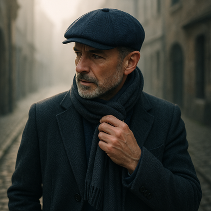 OSCAR™ | Herringbone Tweed Gatsby Newsboy Cap - BUY 1 AND GET 2