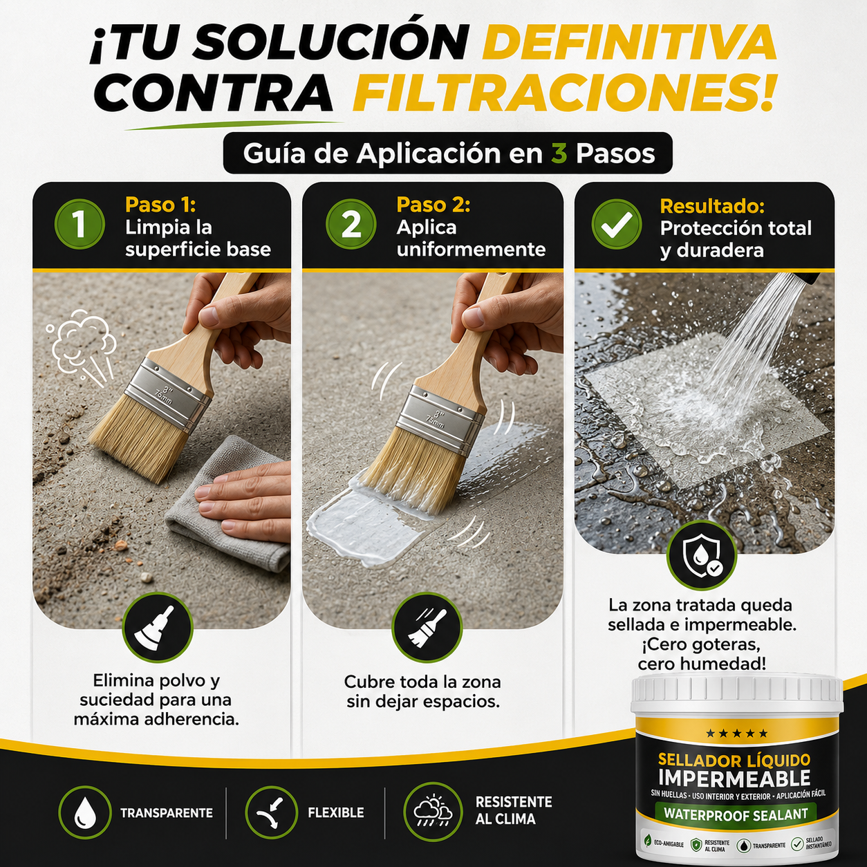 Sellador Liquido Impermeable - Paga 1 y llévate 2 (Copy)