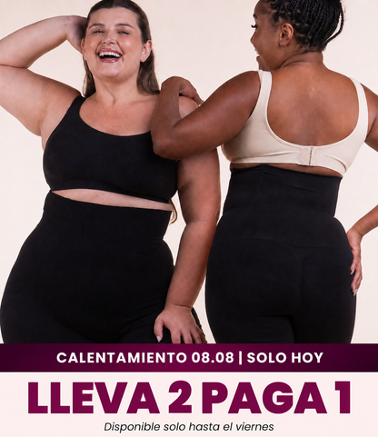 2x1 Up Shapers – Shorts Faja Moldeadores que No Se Doblan [Pagas 1 y Te Llevas 2]