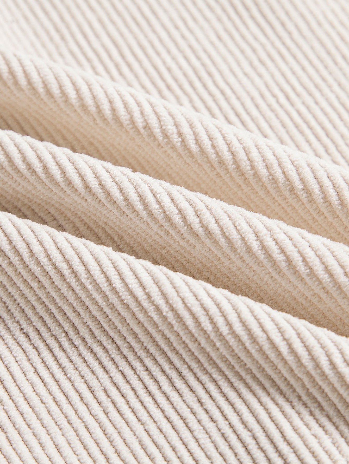 Corduroy Button Up Short Sleeved Shirt - Shirts