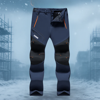 Fleece-Lined Tactical Trousers - Model Zannolli - Blue / S - pt - zannolli