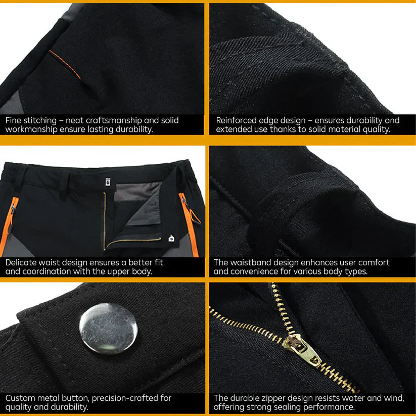 Fleece-Lined Tactical Trousers - Model Zannolli - pt - zannolli