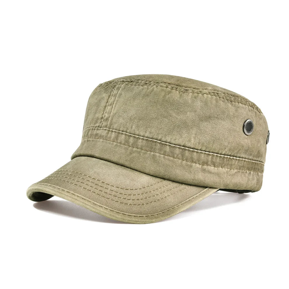 KARL™ | Robust Vintage Cap - BUY 1 AND GET 2 - Khaki / Military Green