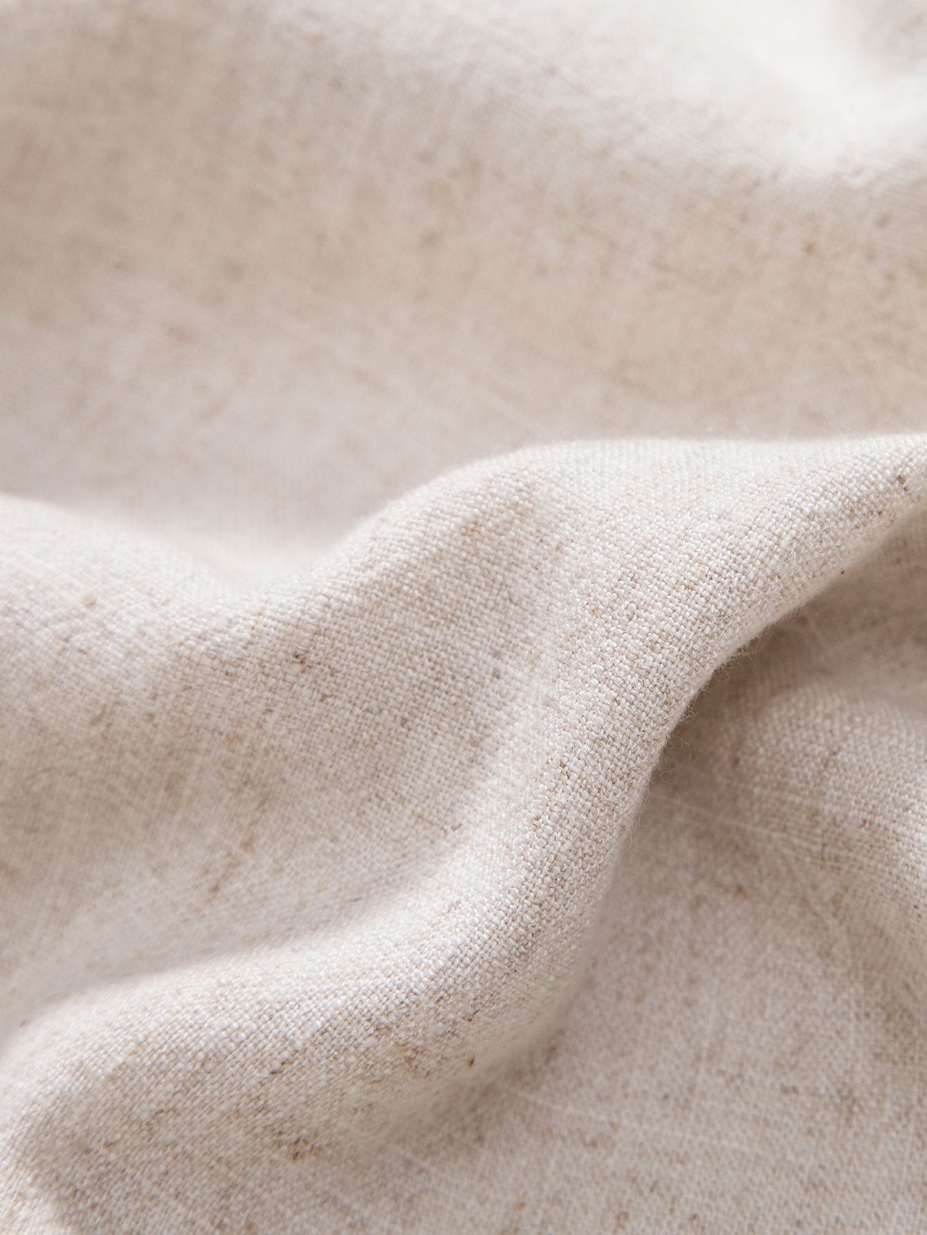 Linen Rayon Blend Button Up Shirt - Shirts