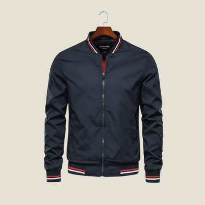 Men’s Bomber Jacket - Model Windsor - Blue / M - jq - Windsor