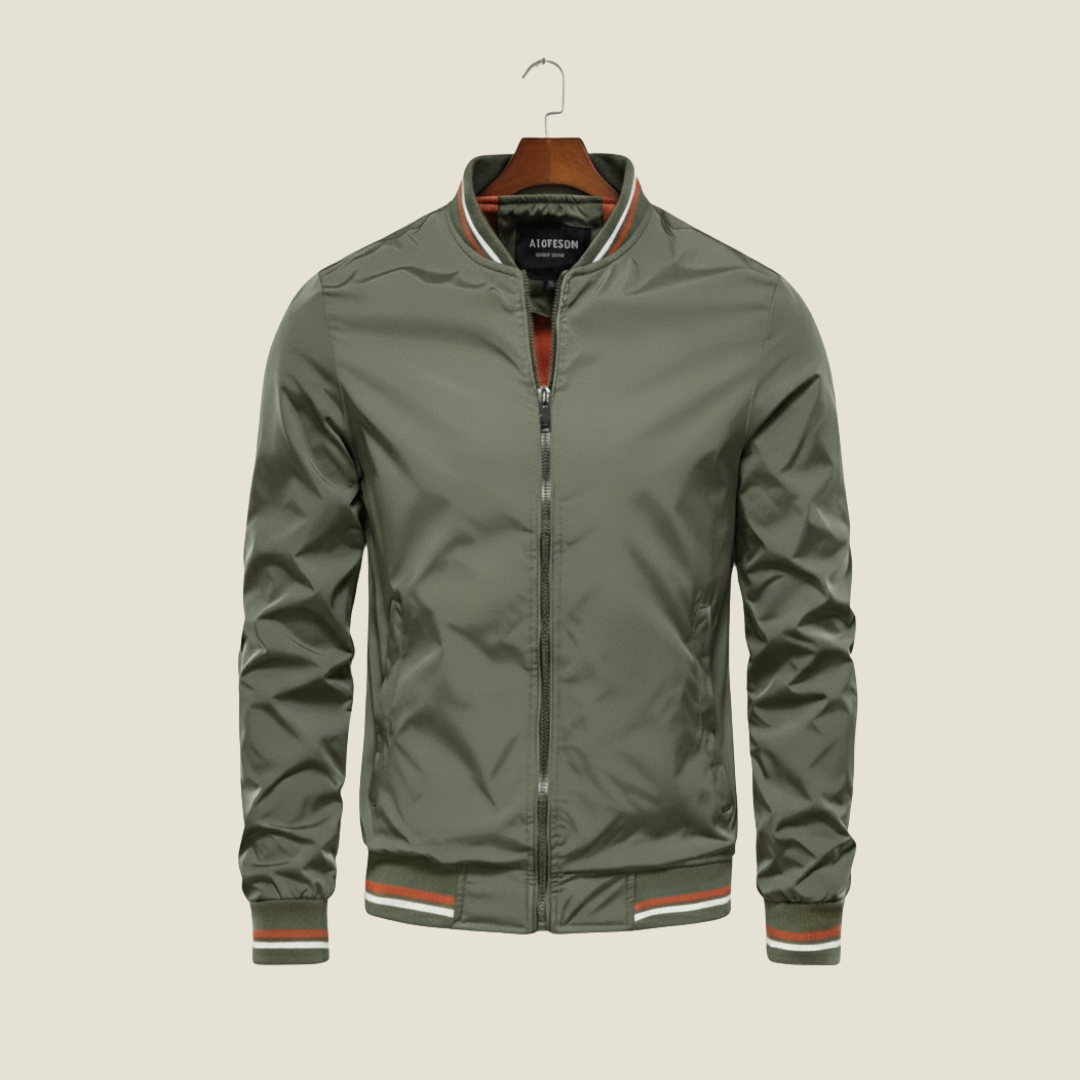 Men’s Bomber Jacket - Model Windsor - Green / M - jq - Windsor
