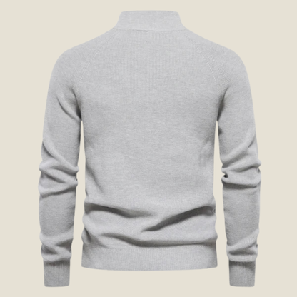Men’s Half-Zip Sweater - Model Bennett - st - bennet