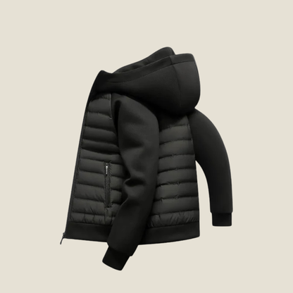 Men’s Hybrid Puffer Jacket - Model Riccardo - jq Riccardo