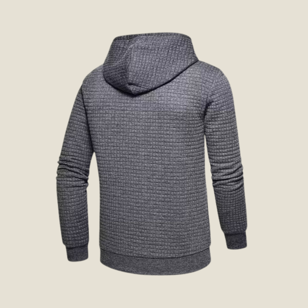 Men’s Knit Hoodie - Model Guilhermmo - st - guilhermmo