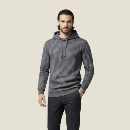 Men’s Knit Hoodie - Model Guilhermmo - st - guilhermmo