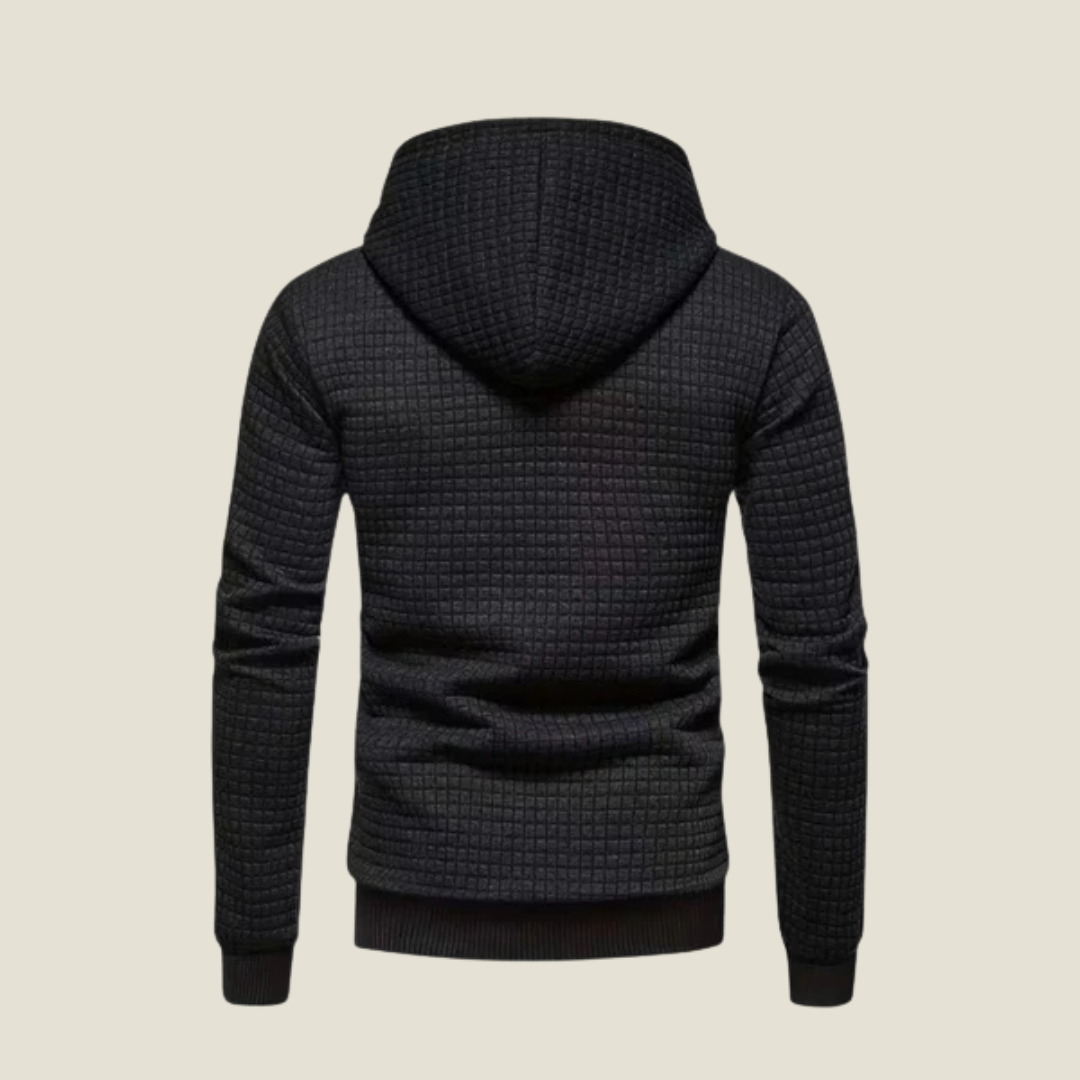 Men’s Knit Hoodie - Model Guilhermmo - st - guilhermmo