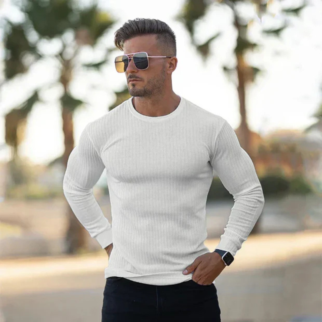Men’s Slim Fit Sweater - Model Lorenzo - st - lorenzo