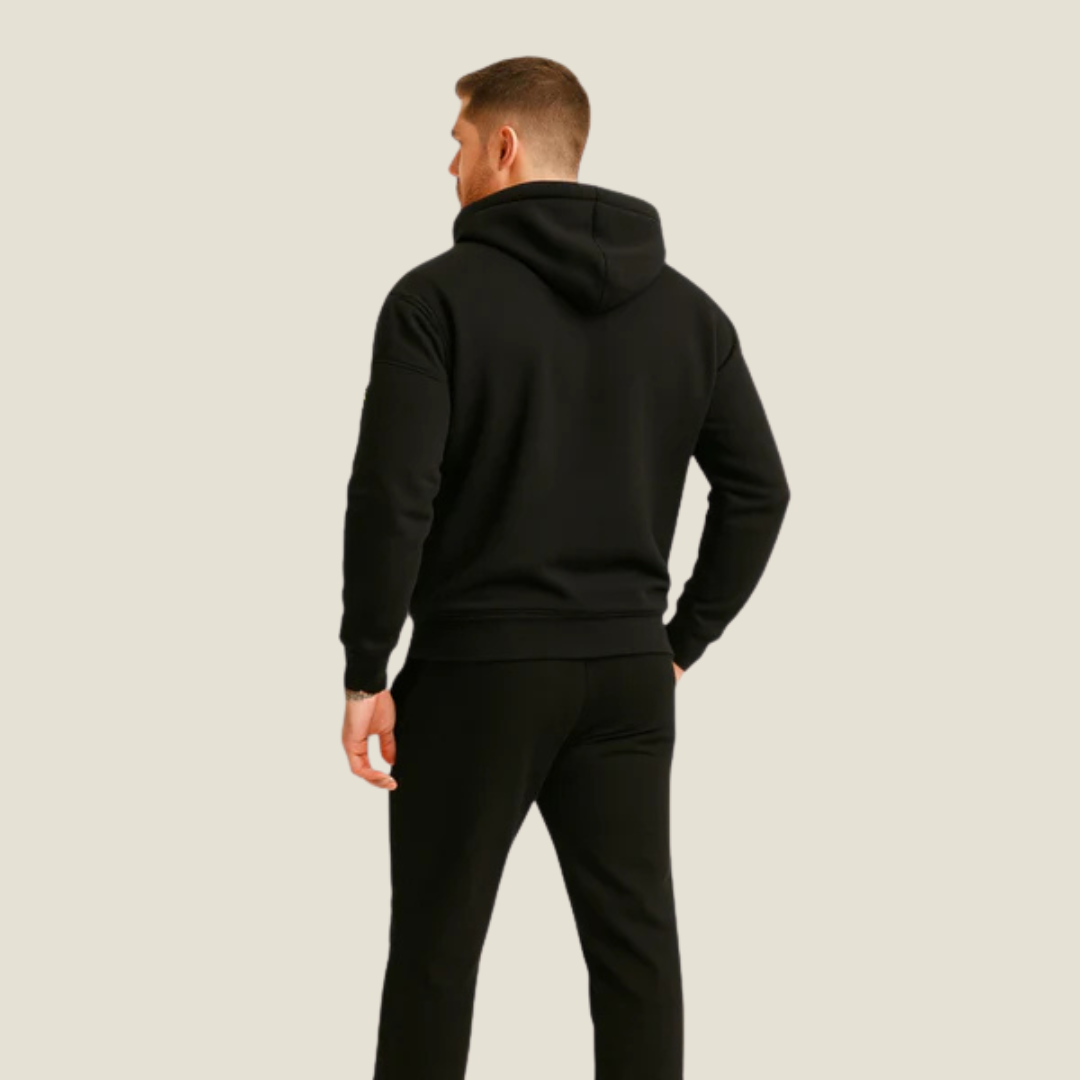 Men’s Tech Hoodie - Model Cole - st - cole