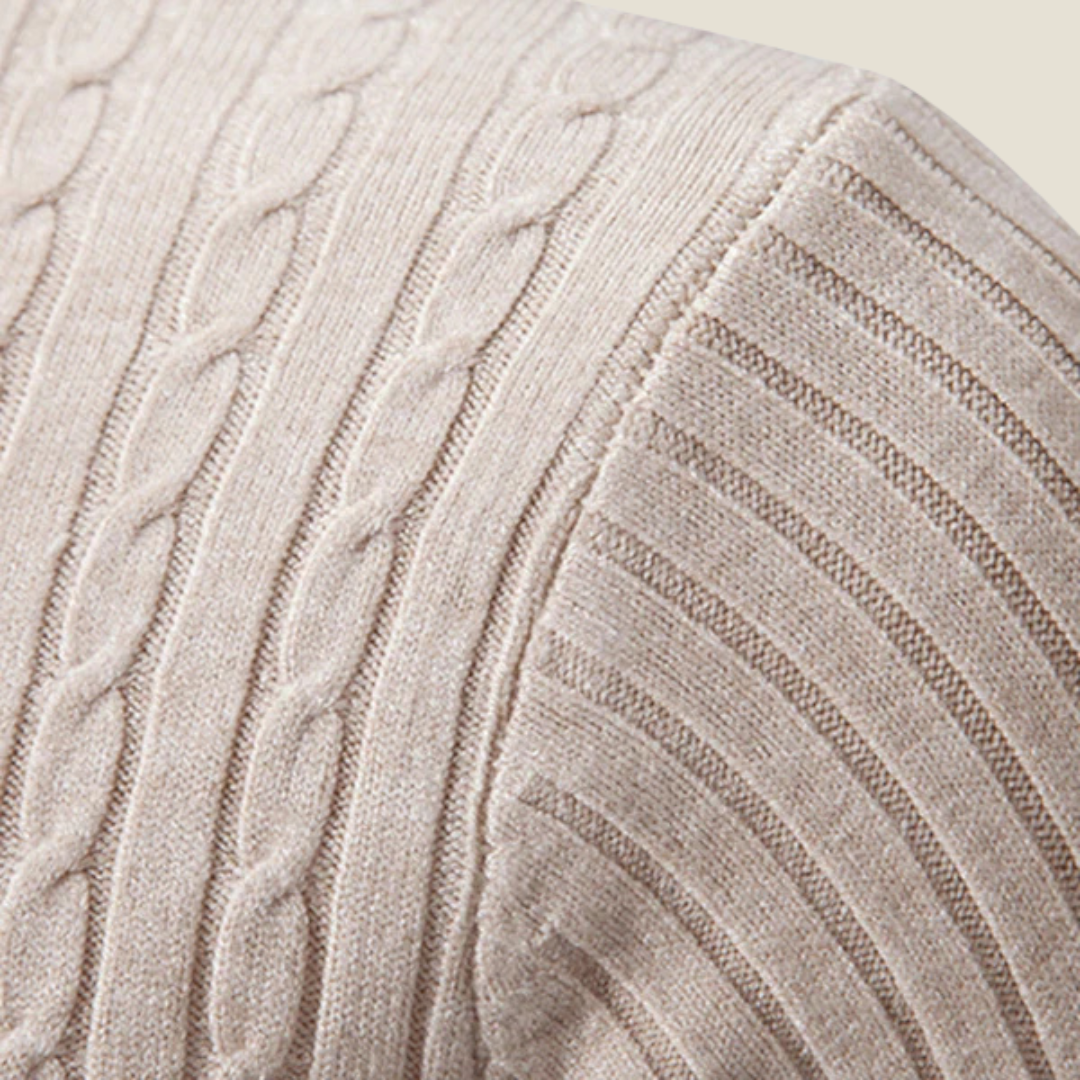 Men’s Wool Turtleneck Sweater - Model Daniel - st - daniel