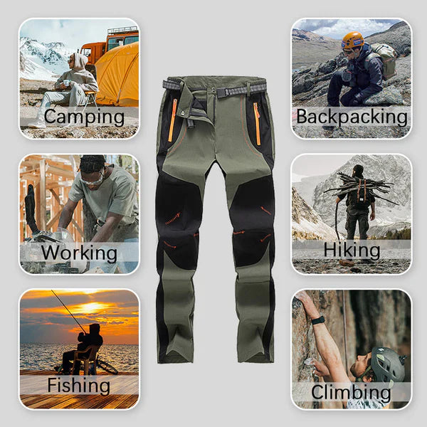 Fleece-Lined Tactical Trousers - Model Zannolli