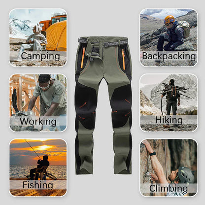 Fleece-Lined Tactical Trousers - Model Zannolli